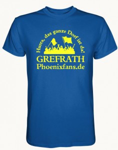 Für 10 € zu haben: Das Phoenixfans.de-Shirt