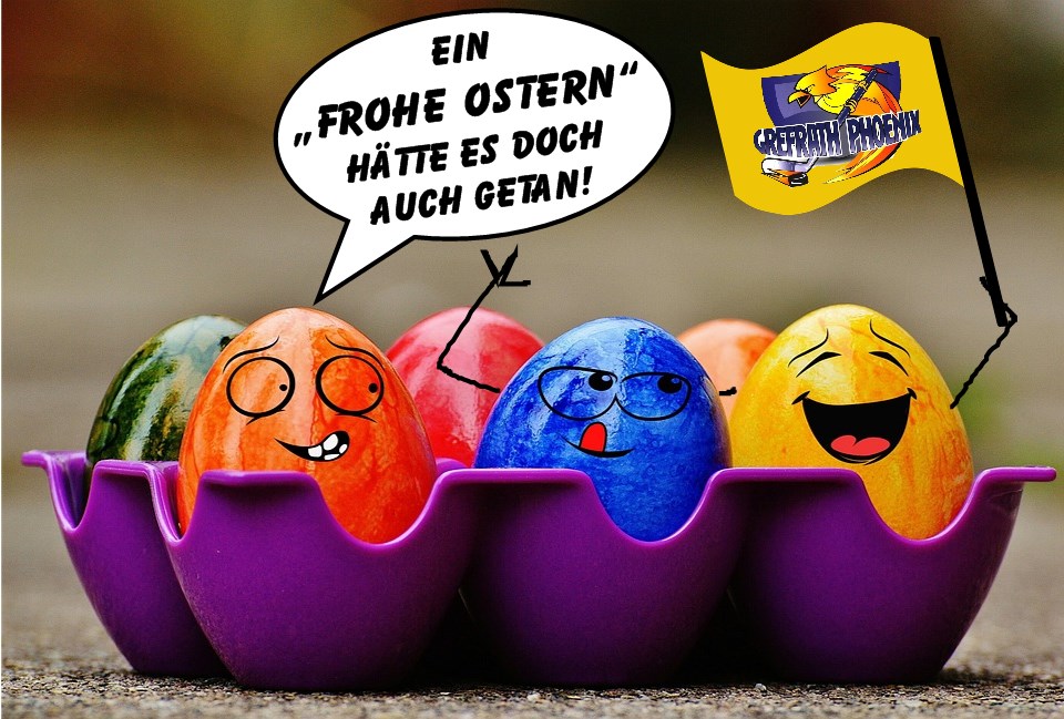 Die blauen und gelben Eier sind die lustigsten... ;)